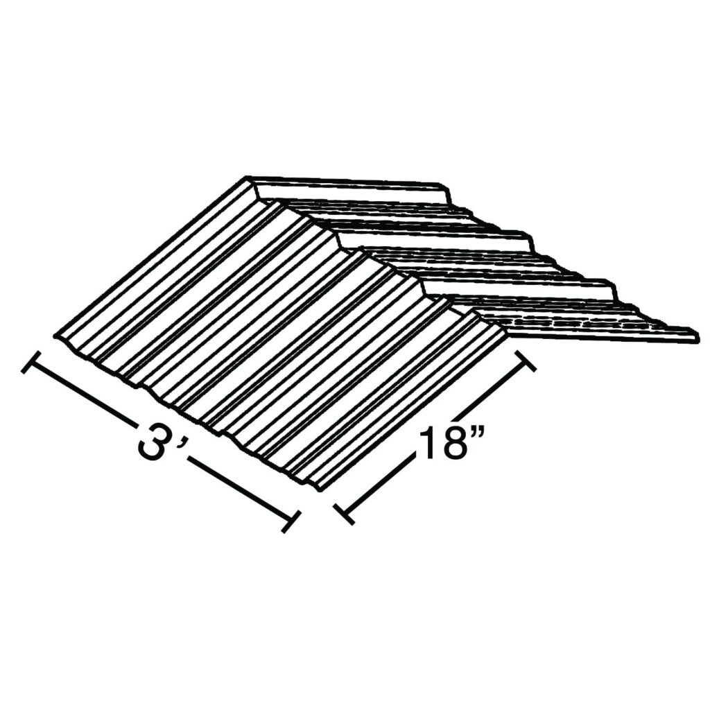 Peak Sheet/Ridge Cap Prime Metal Buildings