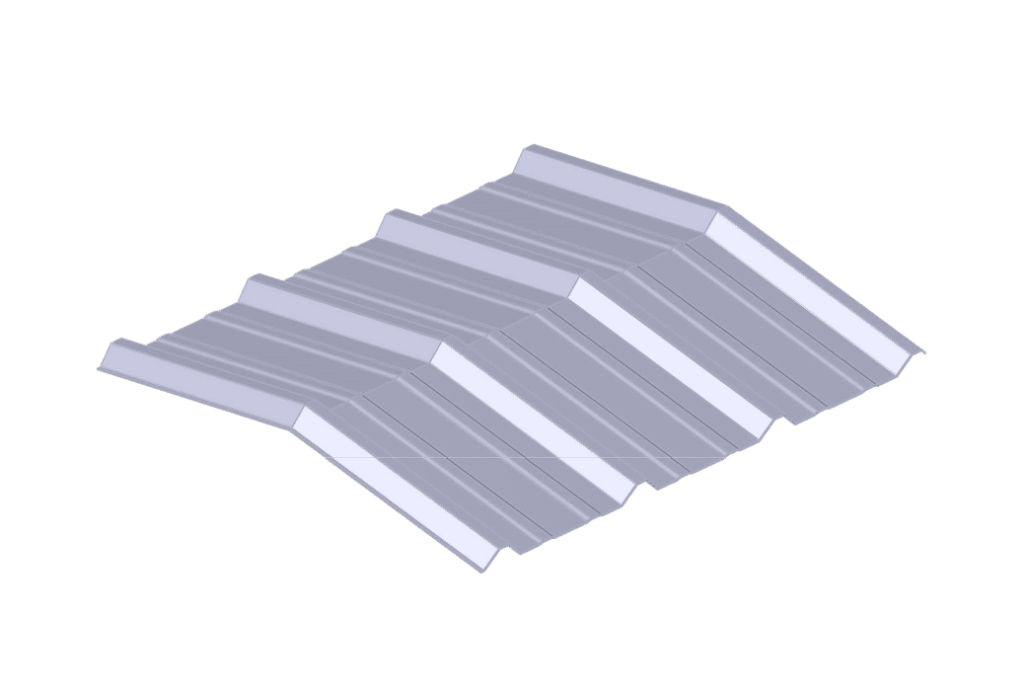 Top Ridge Sheet Peak Sheet/Ridge Cap - Prime Metal Buildings