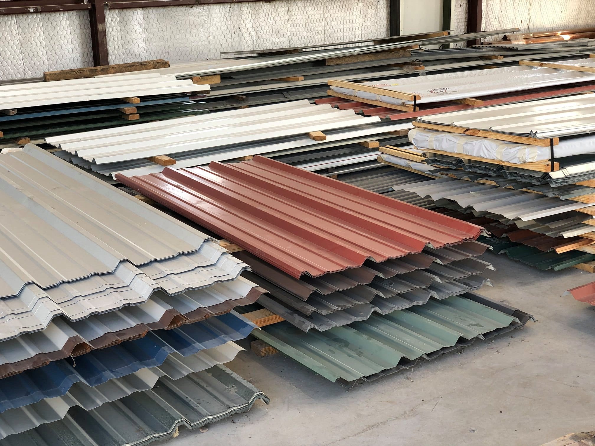 Industrial Buildings 26 Gauge Corrugated Metal Roofing Thin Corrugated  Metal Sheets